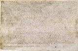 Elderly protesters attempt to damage Magna Carta case at British Library