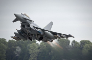 British fighter jets and helicopters join NATO allies in Estonia for sea target training