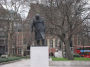 Climbing Churchill statue to become a criminal offence